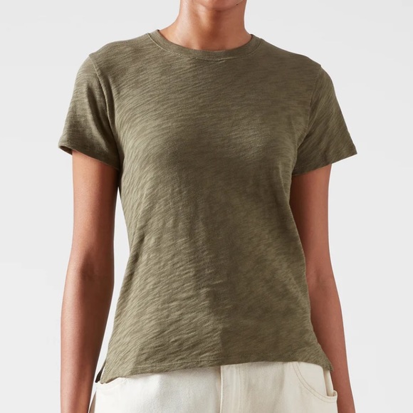 ATM Slub Jersey Schoolboy Crew Neck tee, S - Picture 6 of 6